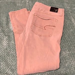 American Eagle size 12, jegging, light pink/mauve